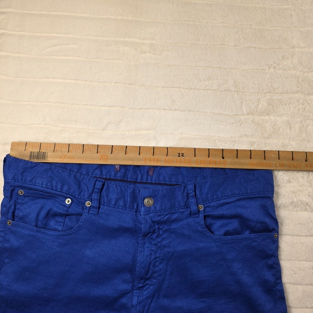 Ralph Lauren Purple Label Slim Fit Stretch Linen Cotton Jeans Mens 36 Pants $595 - Picture 6 of 12